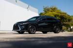 Lexus RX350 F-Sport on Vossen Wheels (VFS6) 2017 года